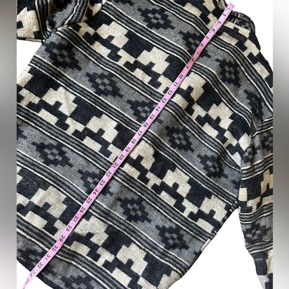 Vintage Aztec Patterned Wool Blazer - Picture 12 of 16